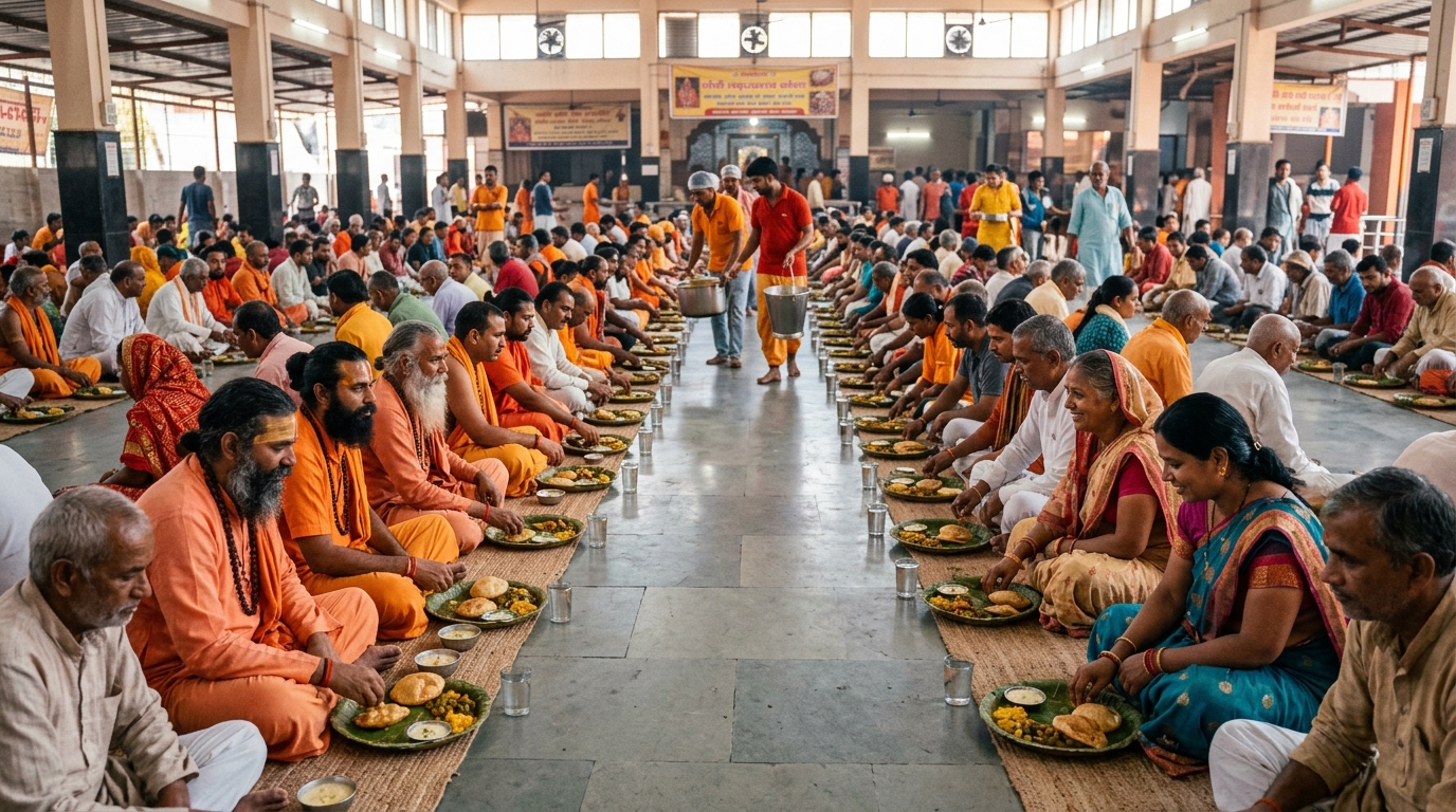 Maa Kamakhya Maha Annakshetra & Prasad Seva